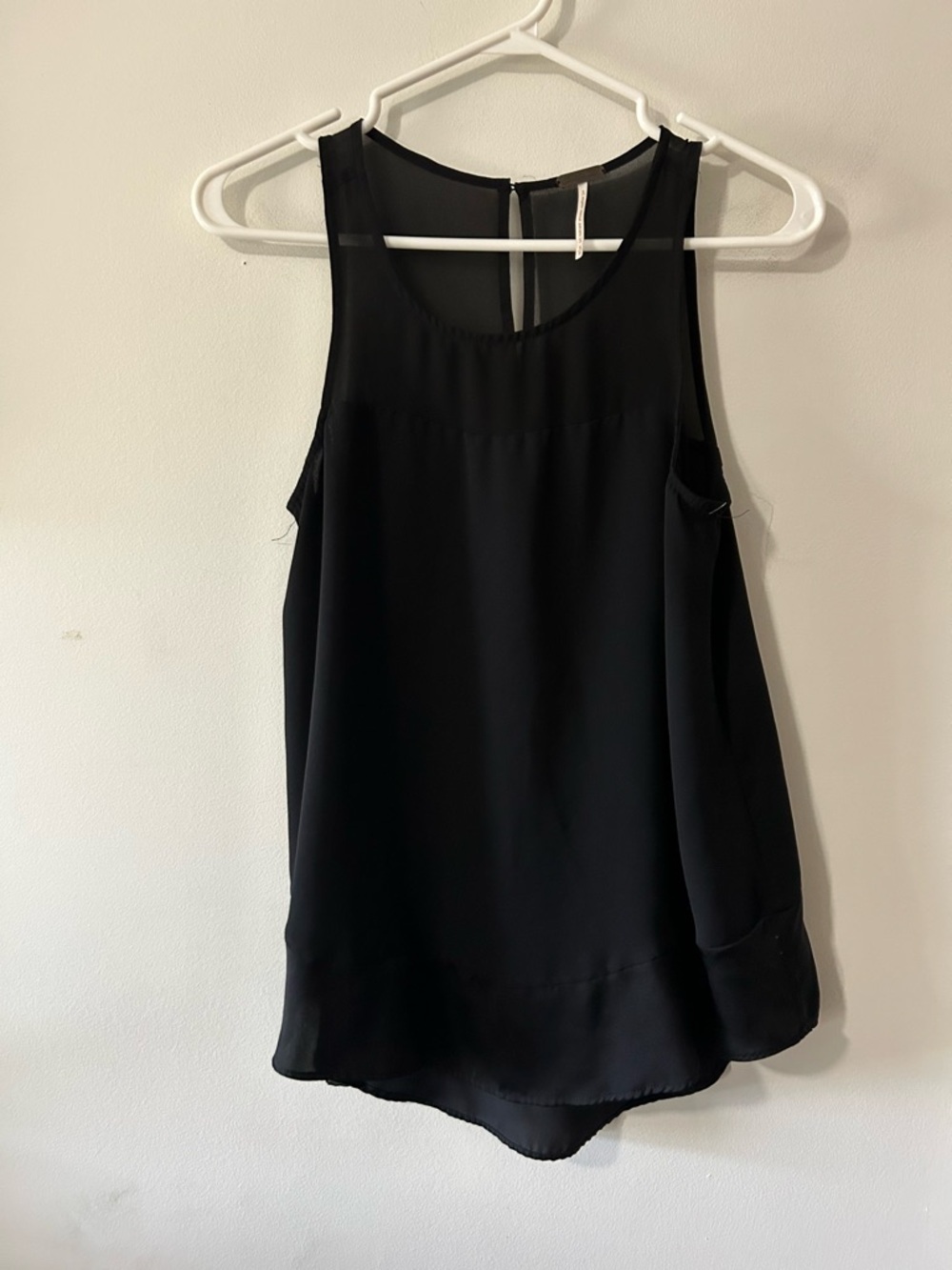 Temperance Women’s Black Tank Top Blouse‎